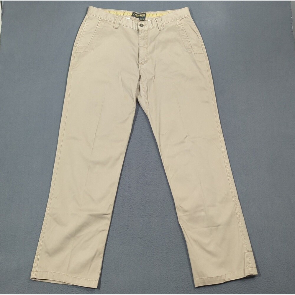 Mountain Khakis Lake Lodge Pants Men's 34x34 Fits 34x32 Beige